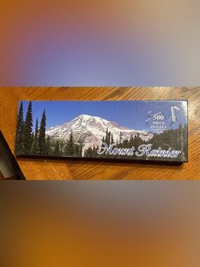 Mount Rainier 500-Piece Landscape Puzzle - New Unopened